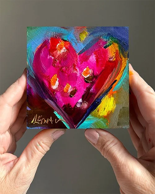 hearts 2025 — Kim Smith Fine Art | Contemporary fine art painter